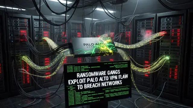 Ransomware Gangs Exploit Palo Alto VPN Flaw to Breach Networks